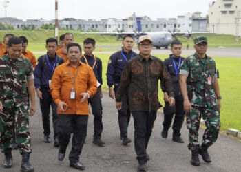 Mendarat di Lanud Soewondo, Satgas R3P Siap Percepat Rehabilitasi Pascabencana Sumatera