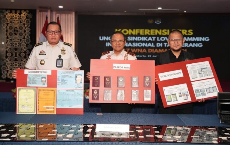 Imigrasi Gulung Sindikat ‘Love Scamming’ AI di Tangerang: 27 WNA Diciduk, Incar Korban via Chat Mesra