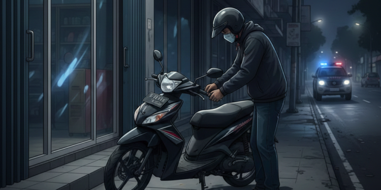 Gercep! Tim Jatanras Polres Pematangsiantar Ringkus Maling Motor dalam Waktu 7 Jam