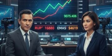 IHSG Tembus Rekor Psikologis 9.100, Saham Perbankan Jadi ‘Motor’ di Tengah Pelemahan Rupiah