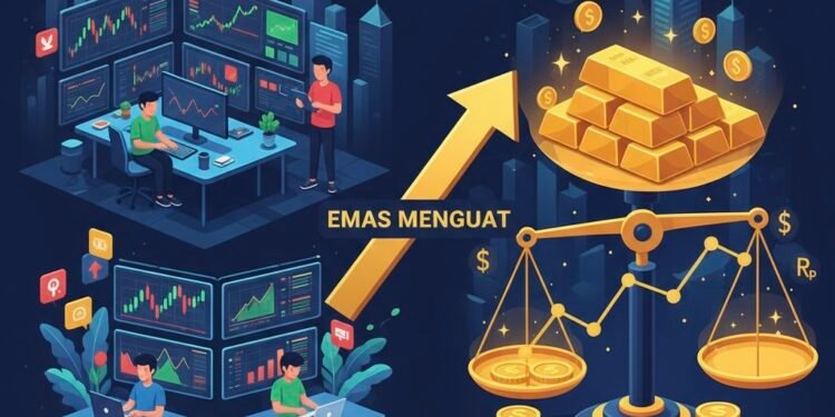 Ketegangan AS-Eropa Memanas: Harga Emas Tembus Rekor Rp2,5 Juta, Rupiah Tertekan ke Ambang 17.000