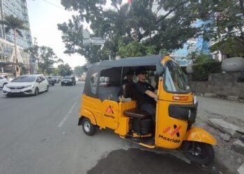 Ekonomi Inklusif di Jalanan Medan: Driver Bajaj Maxride Tembus Penghasilan Rp7 Juta per Bulan