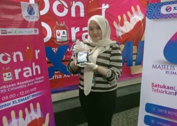 XLSMART Medan Kumpulkan Puluhan Kantong Darah, Bantu Perjuangan Anak Penderita Kanker