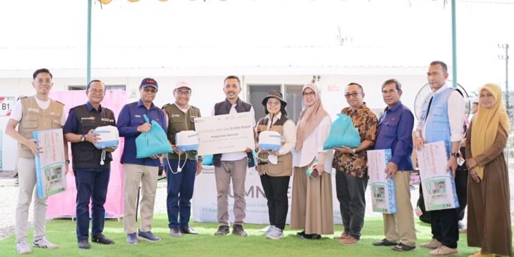 Lebih dari Sekadar Atap: Danantara dan Alumni FE USU Lengkapi 600 Huntara Aceh dengan Paket Logistik