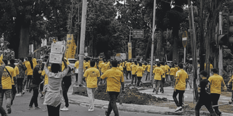 Kericuhan Warnai Musda Golkar Sumut di Hotel JW Marriott Medan