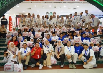 Pertamina Patra Niaga Regional Sumbagut Berbagi Semangat Lebaran Melalui Program SEBARAN 5.0