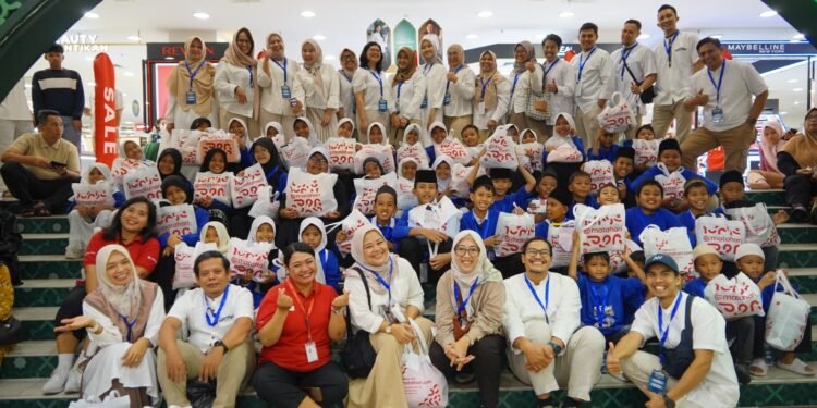 Pertamina Patra Niaga Regional Sumbagut Berbagi Semangat Lebaran Melalui Program SEBARAN 5.0