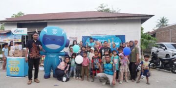 ICONNET Gelar “Ramadhan Coni Berbagi” di Batang Kuis, Hadirkan Lomba Anak dan Aksi Sosial