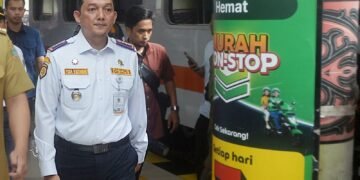 Dishub Deliserdang Percepat Perawatan Lampu Jalan Sultan Serdang Menuju Kualanamu