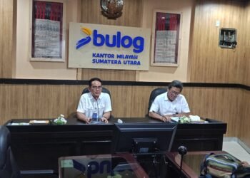 Stok Beras Sumut Capai 53 Ribu Ton, Bulog Jamin Aman Hingga Lebaran