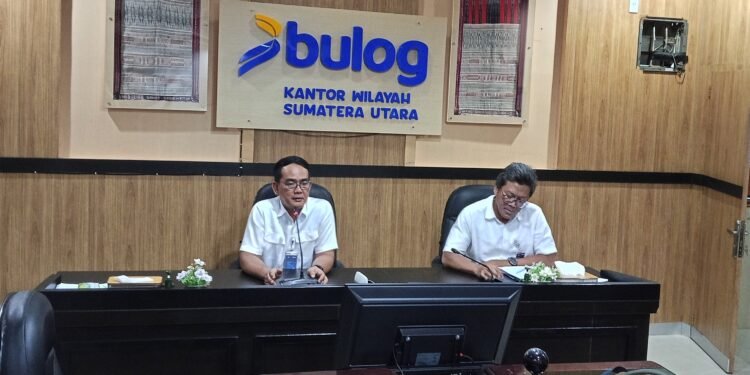 Stok Beras Sumut Capai 53 Ribu Ton, Bulog Jamin Aman Hingga Lebaran