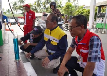 Pertamina Patra Niaga Sumbagut Bersama BPH Migas Lakukan Pengecekan Penyaluran BBM Subsidi di Sumatera Barat