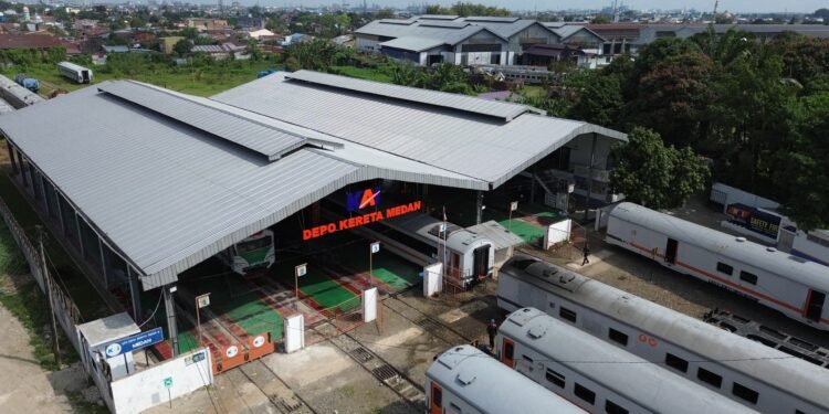 Menengok Balik Layar Keselamatan KAI Sumut: Rahasia Keandalan Sarana di Depo Kereta Pulubrayan