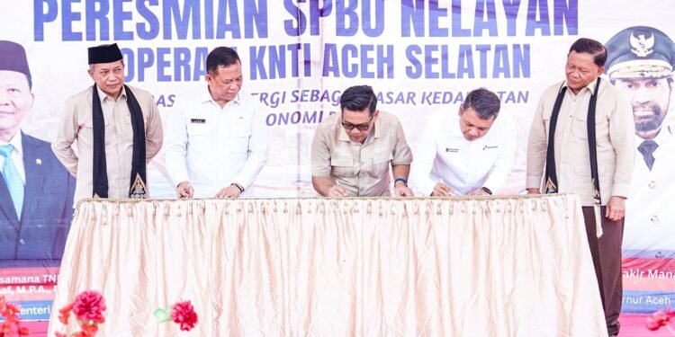 Pertamina Patra Niaga Sumbagut Resmikan SPBU Nelayan 18.237.014 di Aceh Selatan, Permudah Akses BBM dan Dukung Produktivitas Nelayan