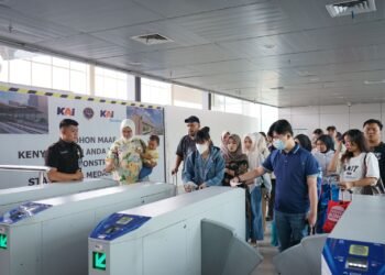 KAI Bandara Sumatera Utara Layani 49.715 Penumpang Selama Libur May Day 2026