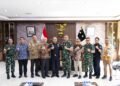 Perkuat Penegakan Hukum, Kakanwil Bea Cukai Sumut Sambangi Pimpinan TNI, Polri, dan Kejati