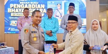 Sambut HUT Bhayangkara ke-80, Polres Padangsidimpuan Gelar Bedah Buku Karya Kapolres AKBP Wira Prayatna