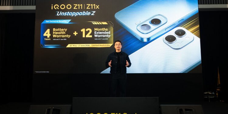 iQOO Z11 & iQOO Z11x Pecah Rekor MURI dengan Kapasitas Baterai Terbesar 9,020mAh