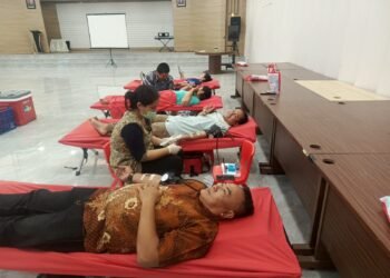 Wujudkan Kepedulian Sosial dan Kemanusiaan, Karyawan PLN Icon Plus Sumbagut Laksanakan Donor Darah