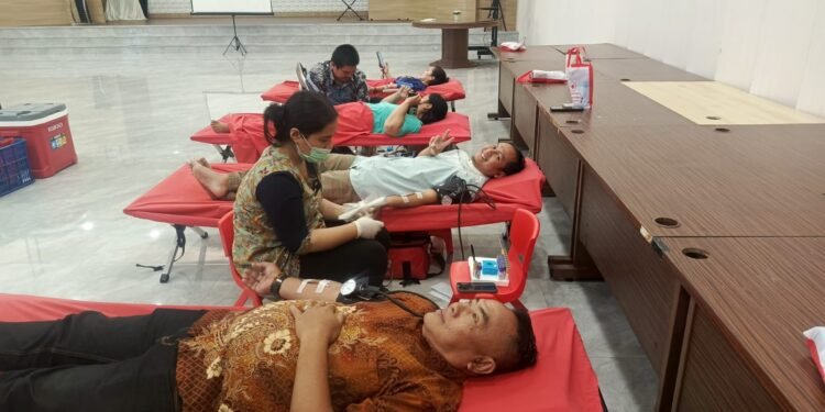 Wujudkan Kepedulian Sosial dan Kemanusiaan, Karyawan PLN Icon Plus Sumbagut Laksanakan Donor Darah