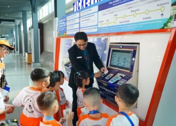 Edutrain KAI Bandara: Mengenal Dunia Kereta Api dan Budaya Transportasi Aman Sejak Dini