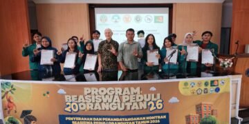 Lebih dari Sekadar Pendidikan: Beasiswa Peduli Orangutan Merajut Masa Depan Hutan dan Generasi Muda