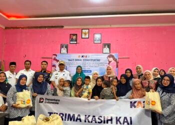 KAI Divre I Sumut Salurkan Rp235,6 Juta untuk Program TJSL Semester I 2026