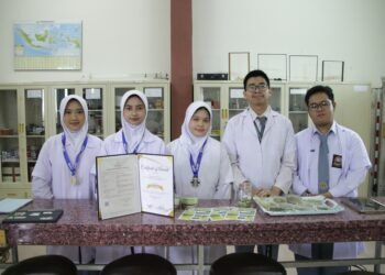Guru dan Siswa YPSA Medan Ciptakan Bioplastik Sanseplast, Sabet Emas di Ajang Internasional Osaka