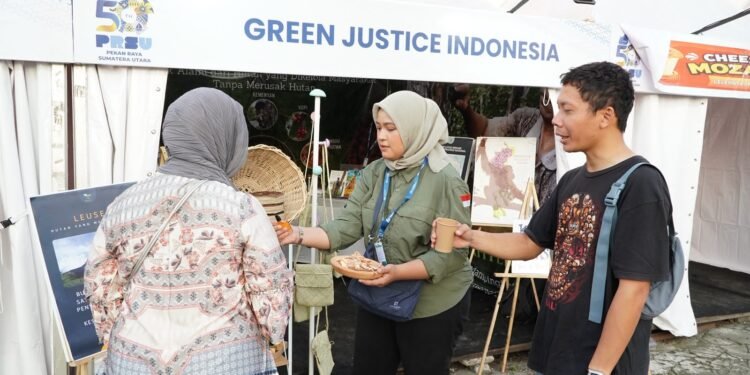 Ajak Masyarakat Peduli Lingkungan, Stan GJI di PRSU Suguhkan Edukasi Konservasi dan Kopi Gratis