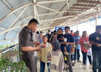 KA Srilelawangsa Medan–Lubuk Pakam Angkut 11.586 Penumpang Selama Sebulan Operasi