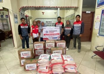 Pertamina Patra Niaga Salurkan Bantuan untuk Korban Banjir di Padang