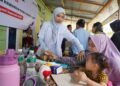 Pertamina Patra Niaga Gelar Pengobatan Gratis dan Trauma Healing untuk Korban Banjir Padang