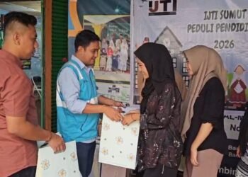 HUT ke-28 IJTI, Pengda Sumut dan PLN Icon Plus Kolaborasi Lakukan Aksi Sosial Serentak Bantu Pelajar Kurang Mampu dan Anak Panti