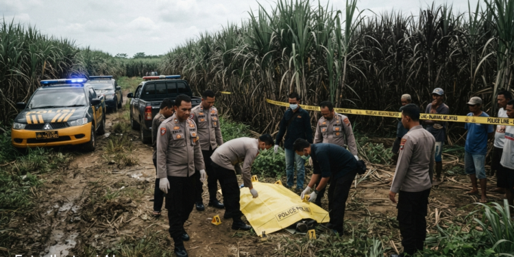 Driver Taksi Online Ditemukan Tewas di Kebun Tebu Deli Serdang, Mobil Raib Diduga Dibegal