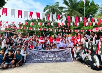 KKN Mahasiswa UINSU di Simalungun, Berikan Edukasi Pencegahan Stunting, Aksi Gizi dan Lingkungan Sehat Kepada Masyarakat