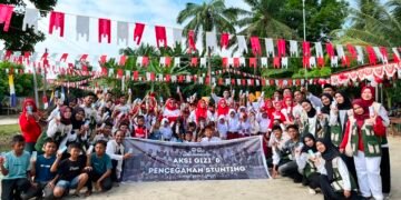 KKN Mahasiswa UINSU di Simalungun, Berikan Edukasi Pencegahan Stunting, Aksi Gizi dan Lingkungan Sehat Kepada Masyarakat