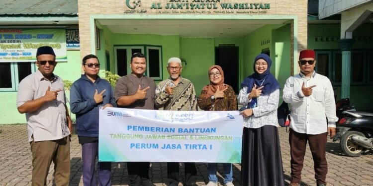 Sedekah dan Wakaf Energi Al Washliyah Dapat Dukungan Jasa Tirta I