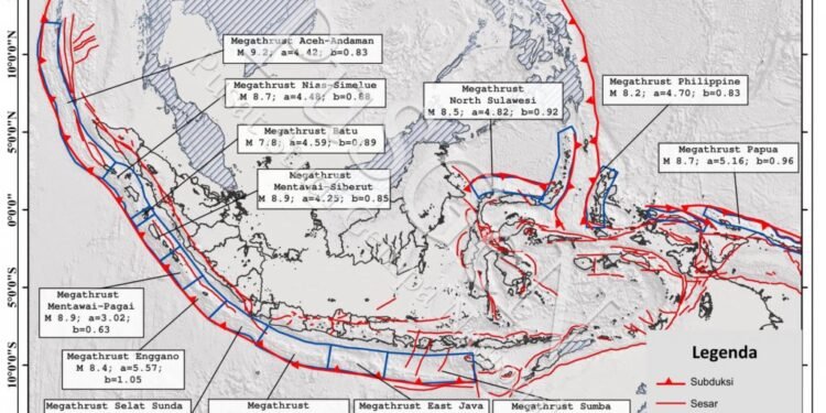 Ahli Meteorologi Kanada Peringatkan Potensi Gempa Besar di Indonesia Sebelum Akhir 2026
